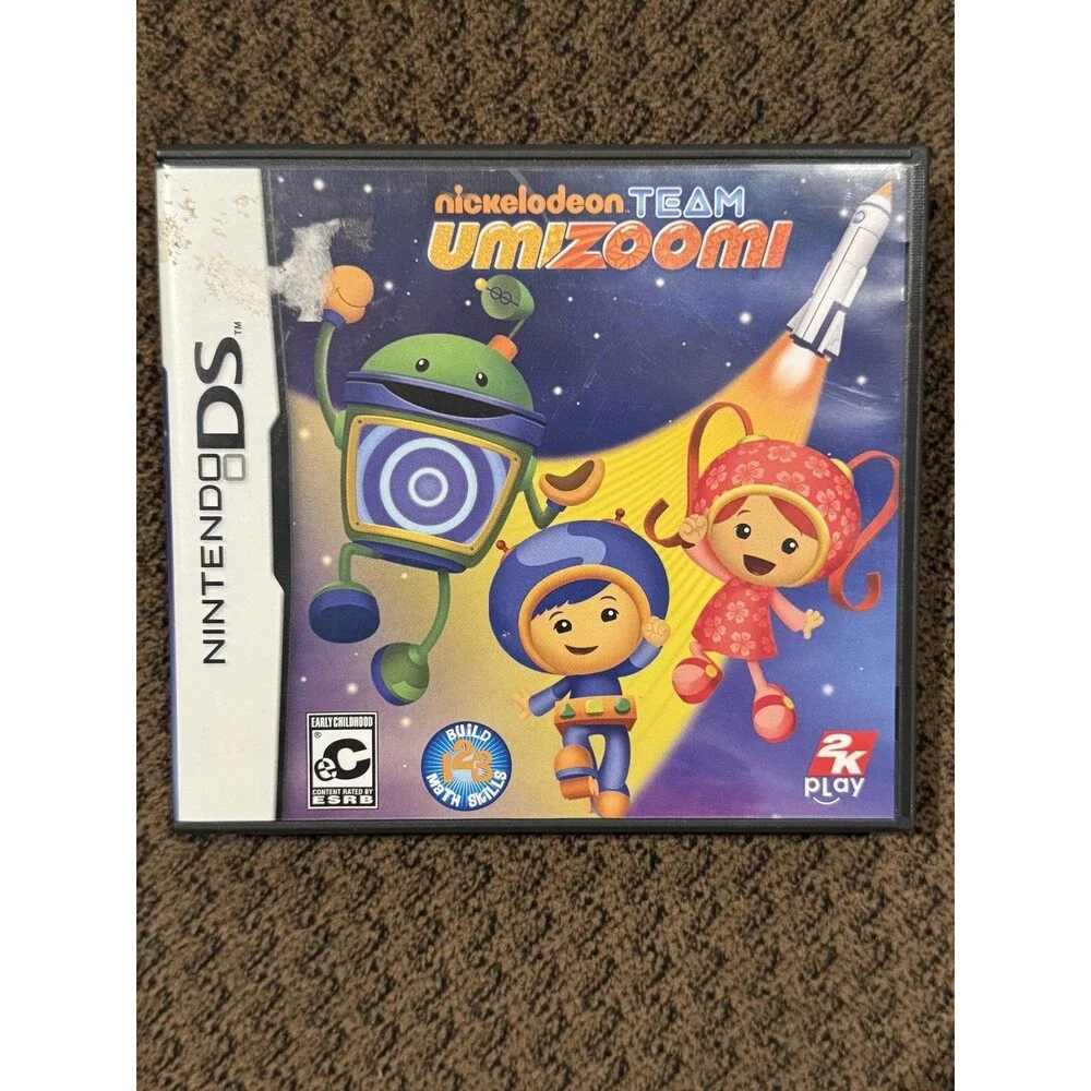 Team Umizoomi (Nintendo DS, 2011) Complete CIB with Manual - Nickelodeon
